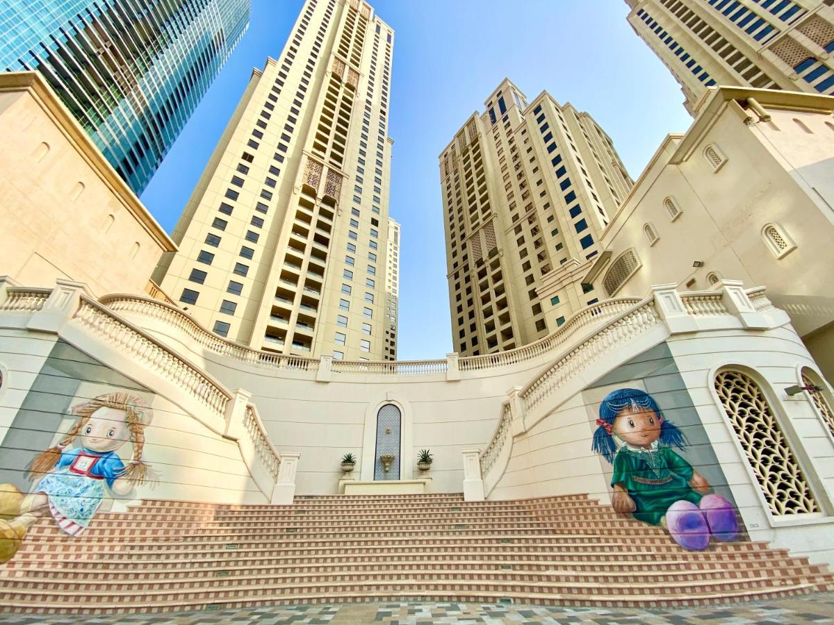 Ferienwohnung Marco Polo - Marvelous & Luxurious Apt With Dubai Eye & Sea View Exterior foto