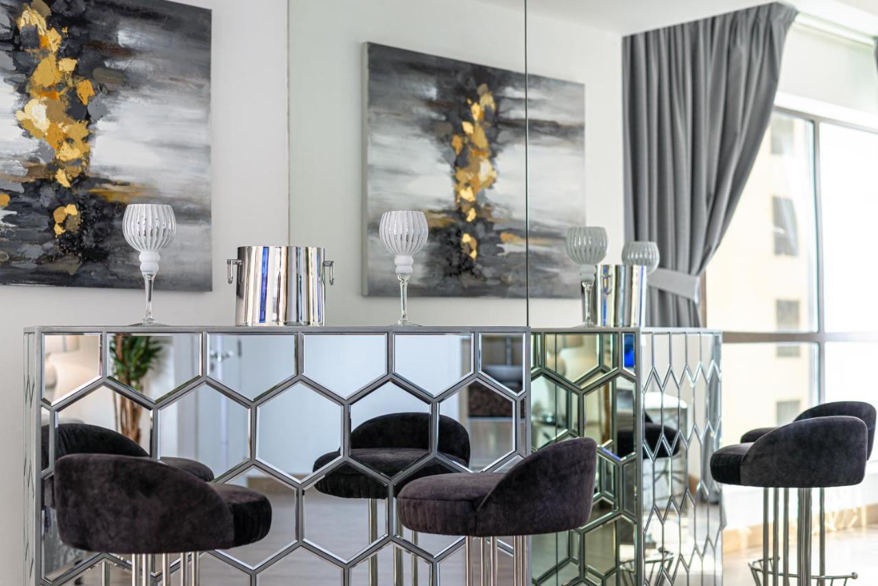 Ferienwohnung Marco Polo - Marvelous & Luxurious Apt With Dubai Eye & Sea View Exterior foto