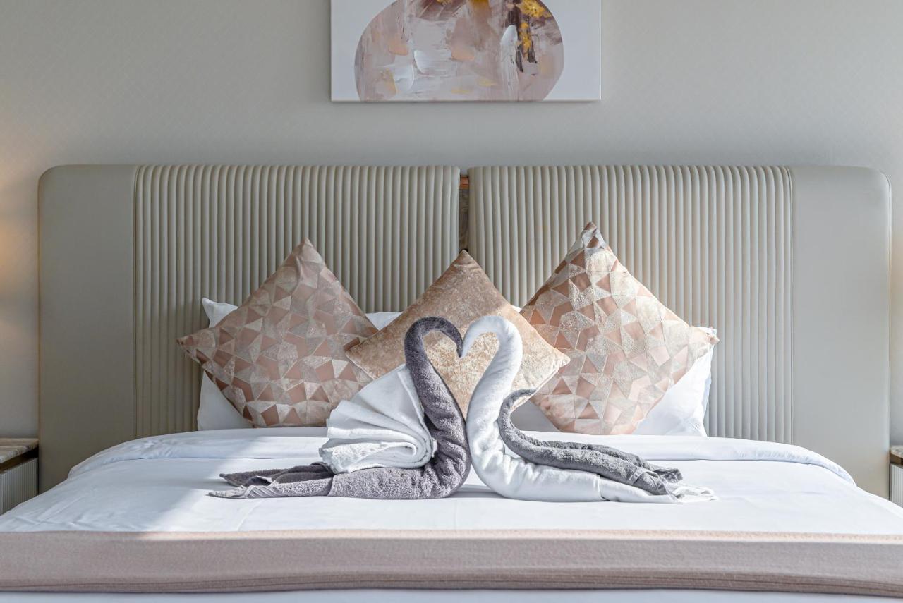 Ferienwohnung Marco Polo - Marvelous & Luxurious Apt With Dubai Eye & Sea View Exterior foto